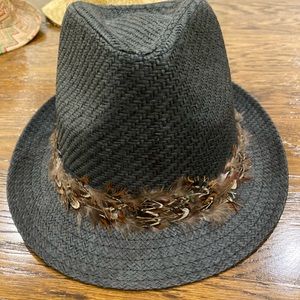 Black Straw Hat